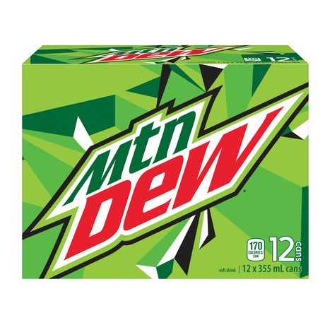 Mountain Dew® Soft Drink (12x355mL)